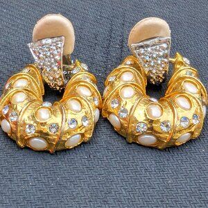 Glam Statement earrings
